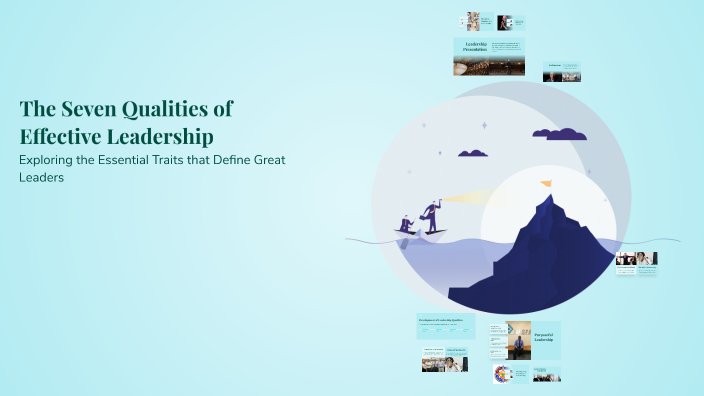 The Seven Qualities of Effective Leadership by kai harper on Prezi