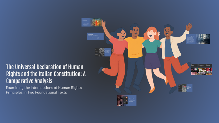 The Universal Declaration of Human Rights and the Italian Constitution ...