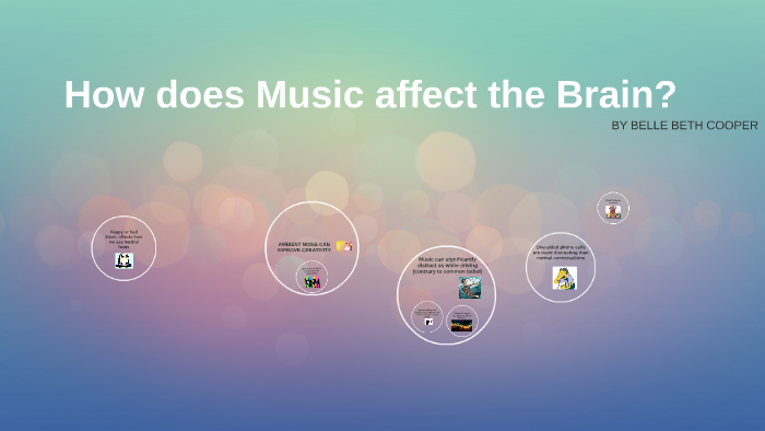 How does Music affect the Brain? by Sandra Cheng