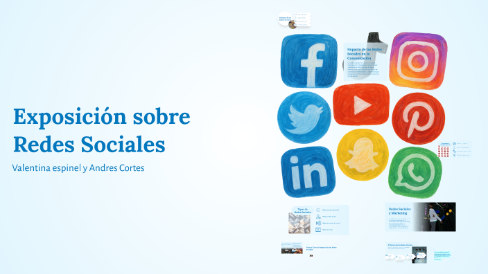 Exposición sobre Redes Sociales by VALENTINA ESPINEL on Prezi
