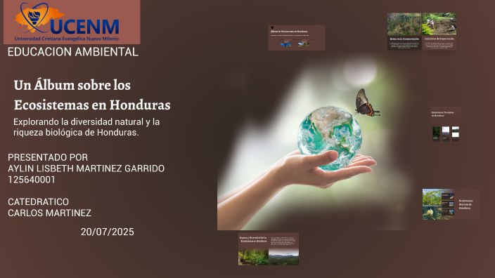 Un Álbum sobre los Ecosistemas en Honduras by Aylin Martinez on Prezi