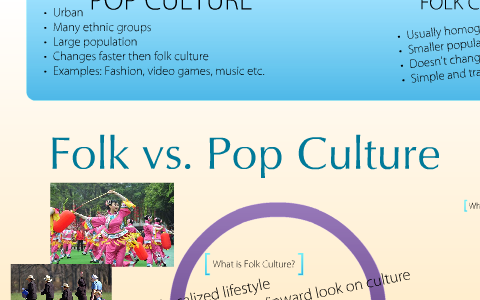 Folk vs. Pop Culture by Thea Klubi on Prezi