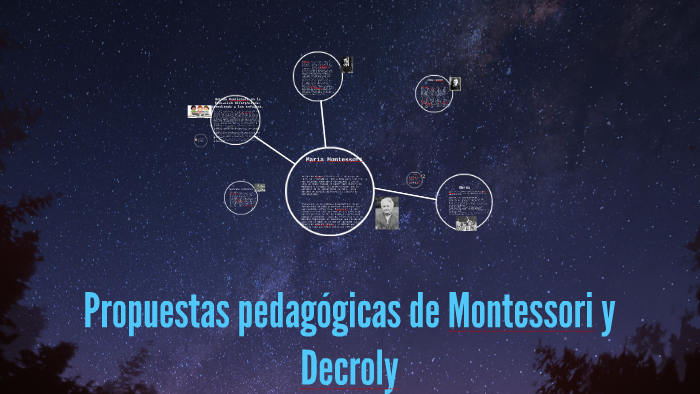 Propuestas Pedagógicas De Montessori Y Decroly By Cesar Lopez On Prezi