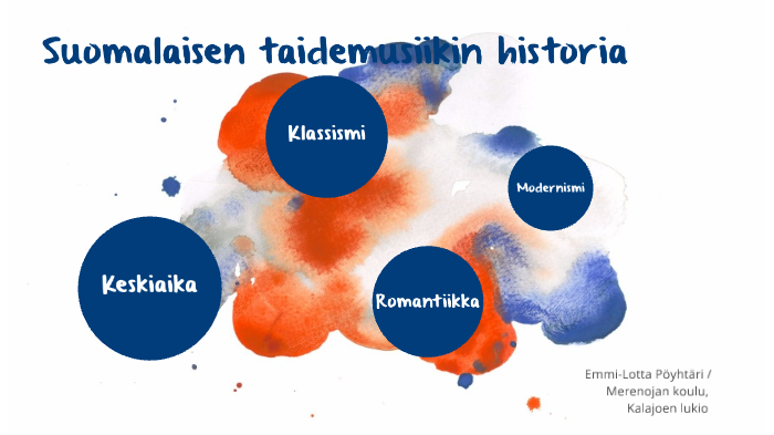 Suomalaisen taidemusiikin historia by Emmi-Lotta Pöyhtäri