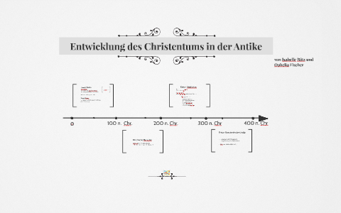 Entwicklung des Christentums in der Antike by ophelia fischer on Prezi