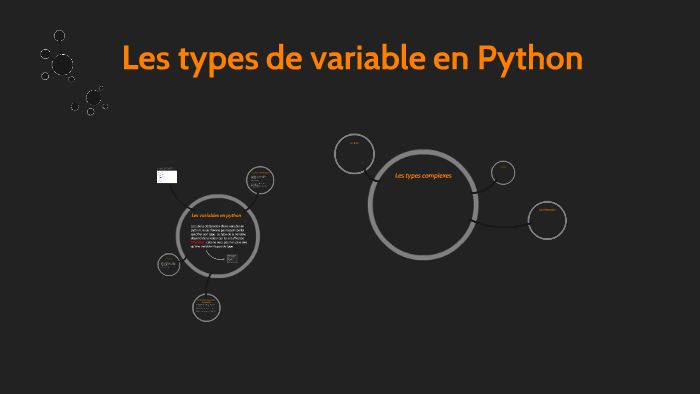 Les types de variable en python by Julien Rascle on Prezi