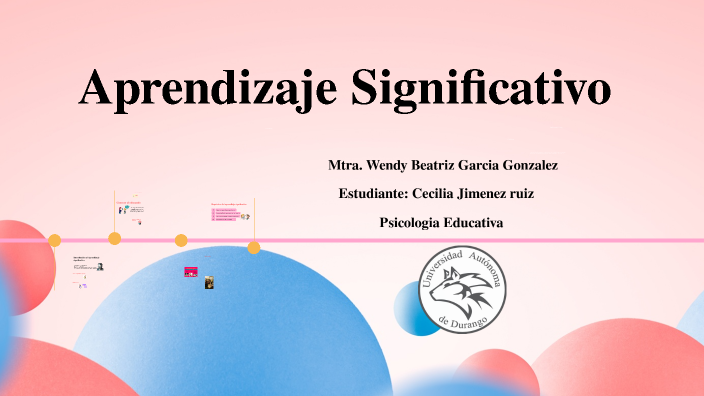 Aprendizaje Significativo by Cecilia Jimenez Ruiz on Prezi