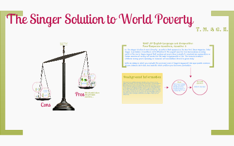 The Singer Revolution to World Poverty by Tony Hung on Prezi