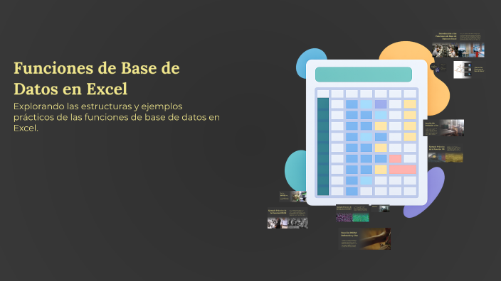 Funciones de Base de Datos en Excel by Brenda Joselín on Prezi