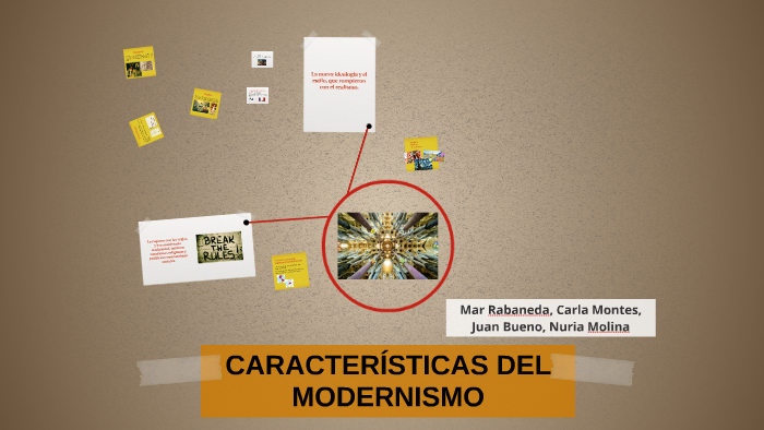 CARACTERÍSTICAS DEL MODERNISMO By Núria Molina On Prezi