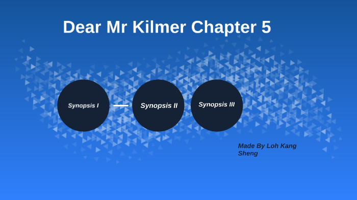 Dear Mr Kilmer Chapter 5 by Jason Loh