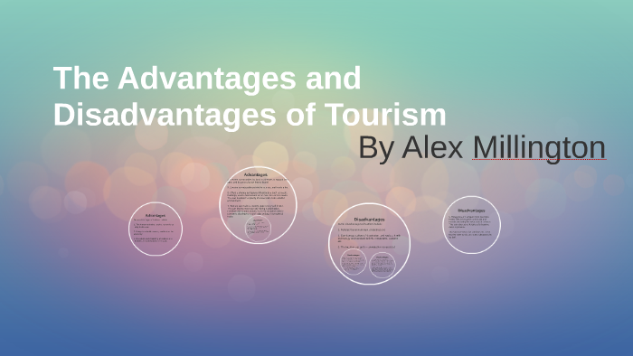 Advantages Of Tourism The Three Concepts Of