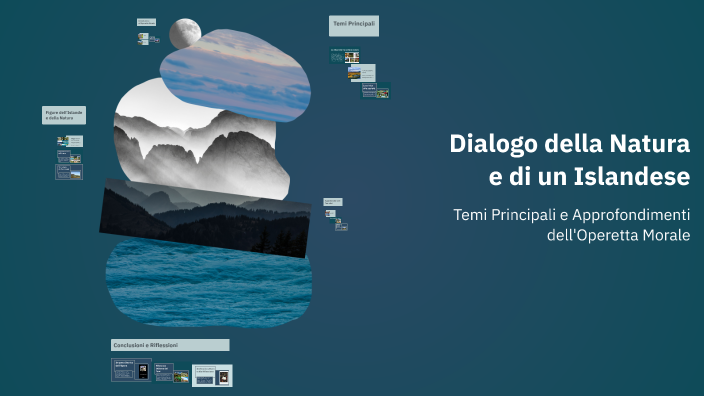 Dialogo Della Natura E Di Un Islandese Dialogo della Natura e di un Islandese by Gianluca Longo on Prezi