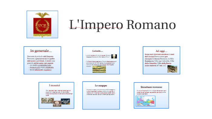 L'impero romano by Andrea Lopardo on Prezi