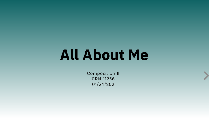 All About Me by Javier Chavez on Prezi