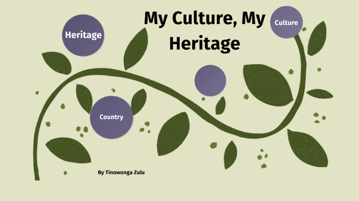 my culture my heritage essay