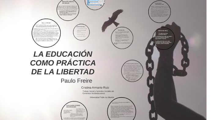 LA EDUCACIÓN COMO PRÁCTICA DE LA LIBERTAD by Athena Xdf on Prezi