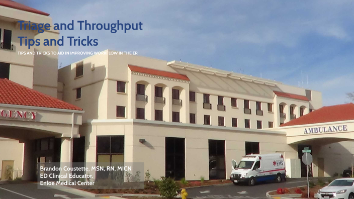 Triage Throughput tips and tricks. by Brandon Coustette on Prezi