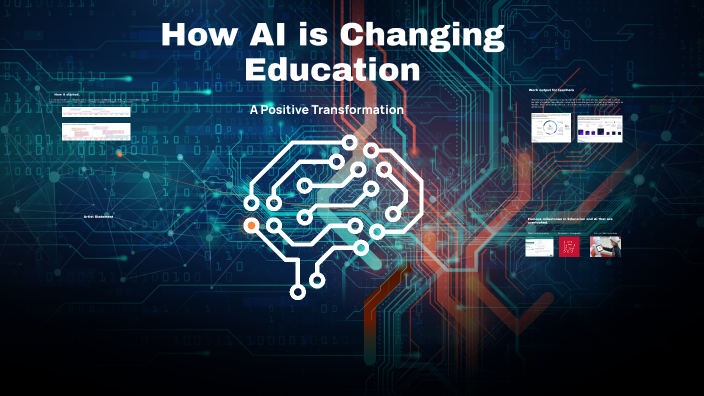 How AI Is Changing Education By Nick Hornlein On Prezi