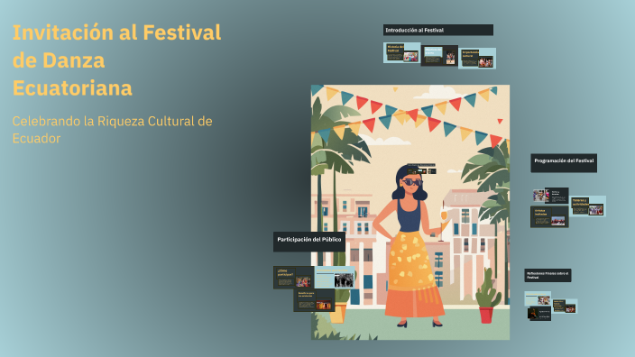 Invitación al Festival de Danza Ecuatoriana by Derek Pinargote on Prezi