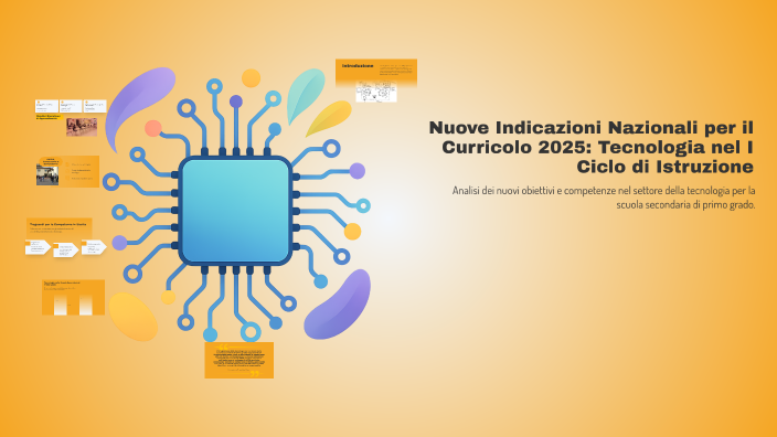Nuove Indicazioni Nazionali per il Curricolo 2025: Tecnologia nel I ...