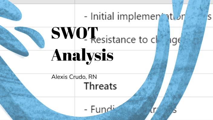SWOT Analysis by Alexis Crudo on Prezi