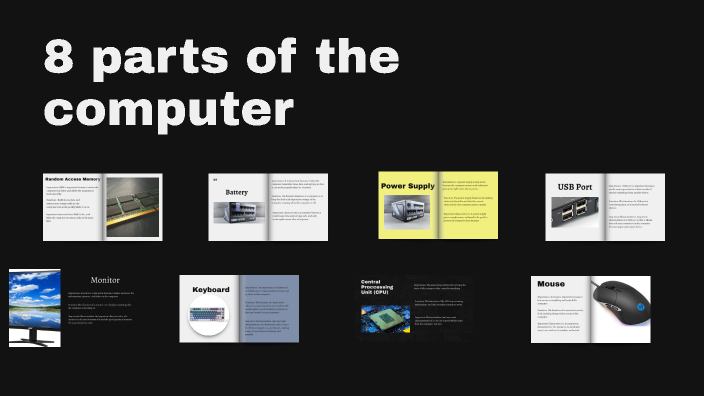 8 parts of the computer by Aleph Chrysander Cresencio on Prezi