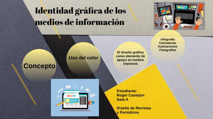 Identidad gráfica de los medios de información by Roger Castejon