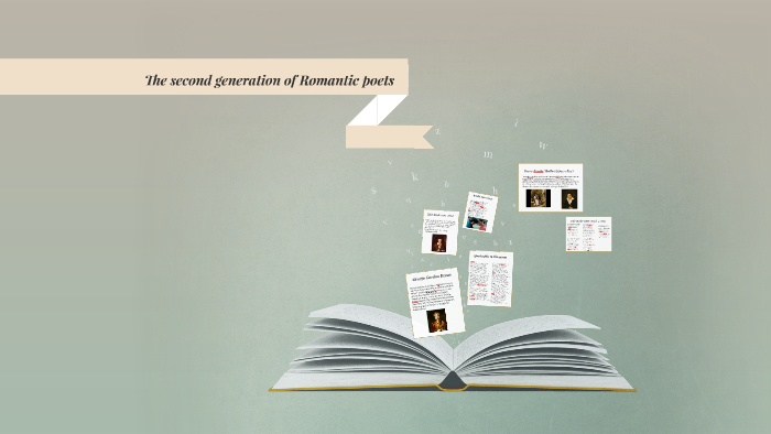 The Second Generation Of Romantic Poets By Fabiola