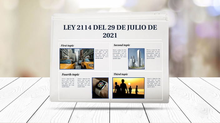 LEY 2114 DEL 29 DE JULIO DE 2021 By VANESSA ALDANA On Prezi