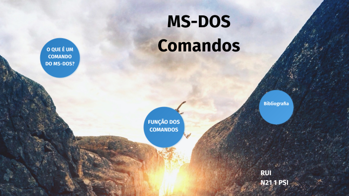 COMANDOS DO MS-DOS DE RUI by Rui Zina on Prezi