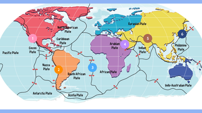 TECTONIC PLATES BOUNDARIES by Ilia López Company on Prezi