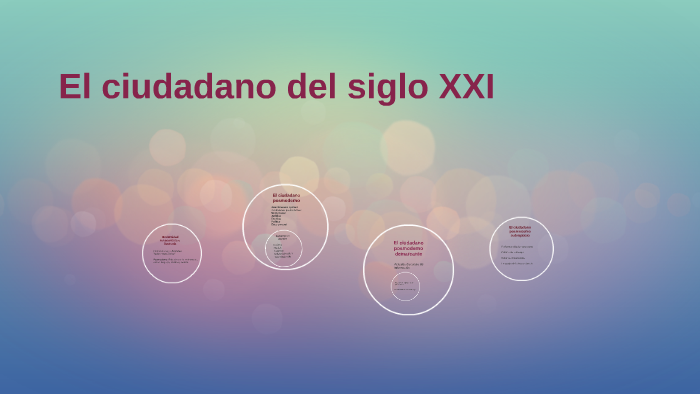 El ciudadano del siglo XXI by lizeth aburto on Prezi