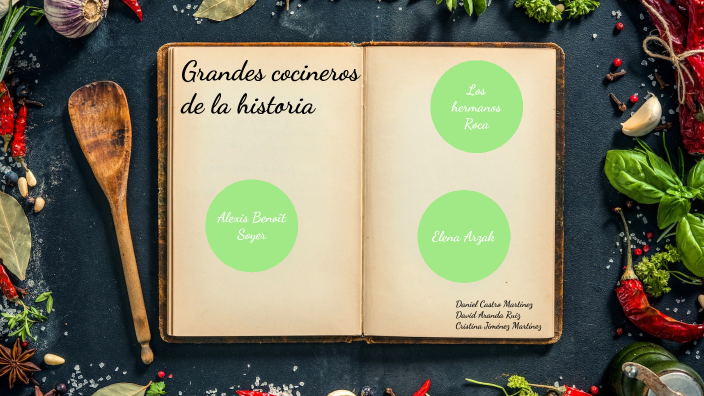 Grandes Cocineros De La Historia By Cristina Jimenez On Prezi