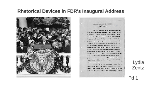 rhetorical devices in fdr speech