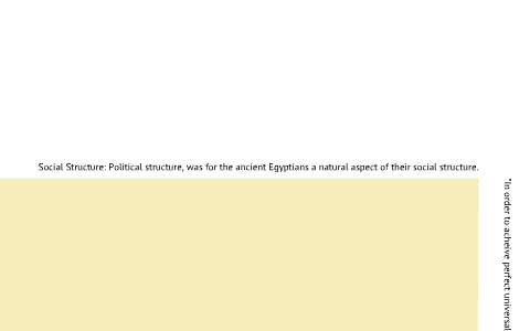Ancient Egypt: Social Structure and Political Organisation by bethany ...