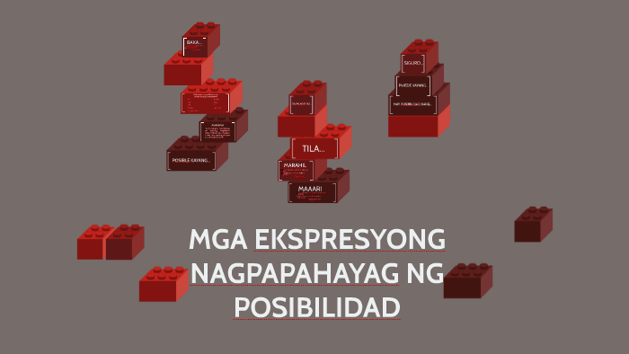 MGA EKSPRESYONG NAGPAPAHAYAG NG POSIBILIDAD by Katrin Tahanlangit