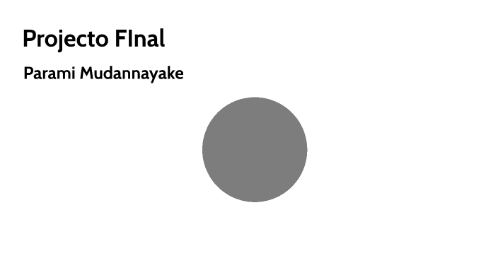 Final Spanish project by Parami Mudannayake on Prezi