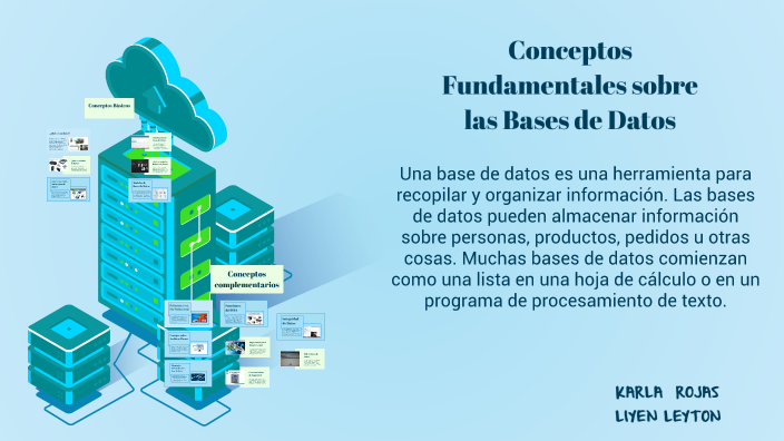 Conceptos Fundamentales sobre las Bases de Datos by karla Rojas on Prezi