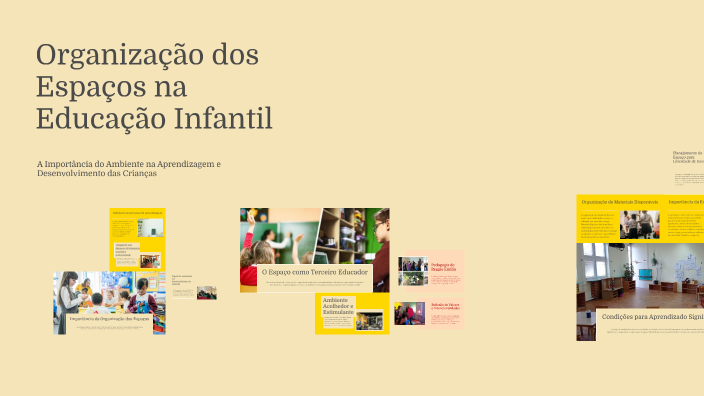 Organização dos Espaços na Educação Infantil by Thiago Nunes on Prezi