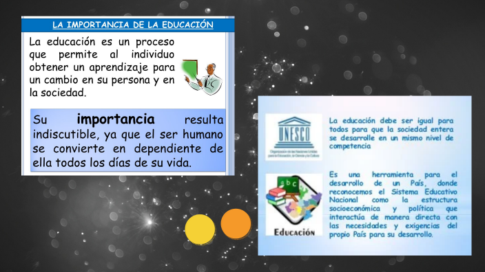 La educación y su importancia. by Alexander Nova on Prezi