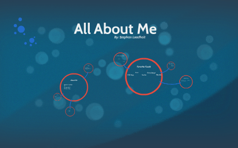 All About Me by Stephan Loadholt on Prezi