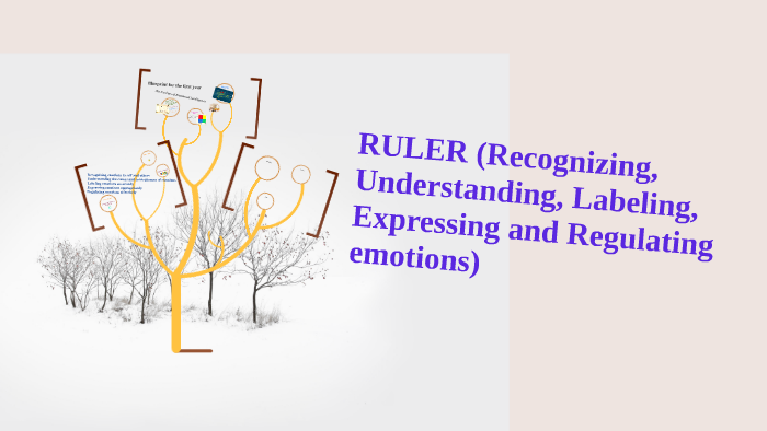 RULER (Recognizing, Understanding, Labeling, Expressing and by Matthew ...