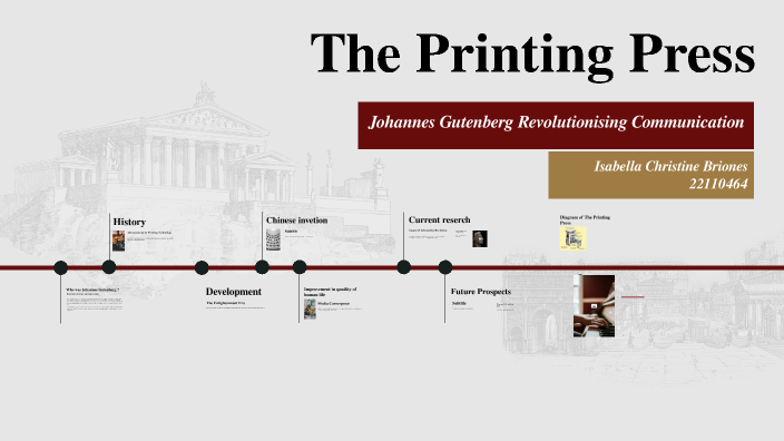 The Impact of the Printing Press by Isabella Briones on Prezi