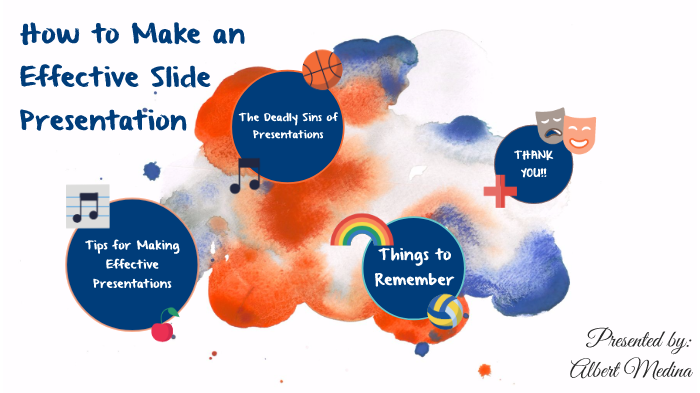 How to Make an Effective Slide Presentation by John Albert Velarde on Prezi
