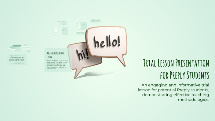 Trial Lesson Presentation for Preply Students by Aaron Church on Prezi