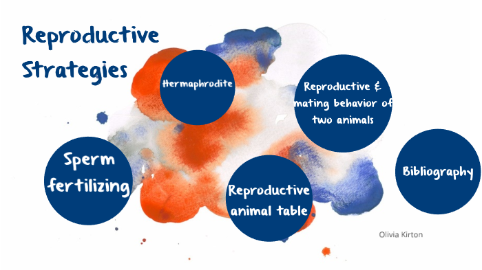 What Are 2 Examples Of Reproductive Strategies