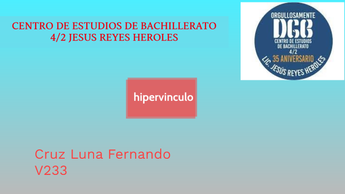 CENTRO DE ESTUDIOS DE BACHILLERATO 4/2 JESUS REYES HEROLES by Fernando