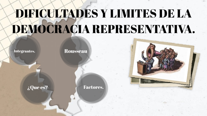 Dificultades y limites de la democracia representativa - CIUDADANIA. by ...