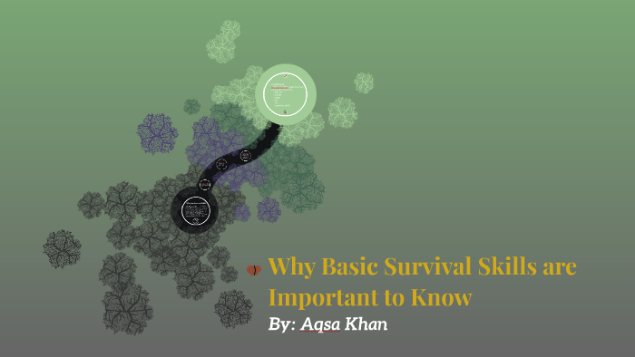 Why Basic Survival Skills Are Important To Know
